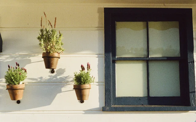 Imagen de una ventana cuadrada