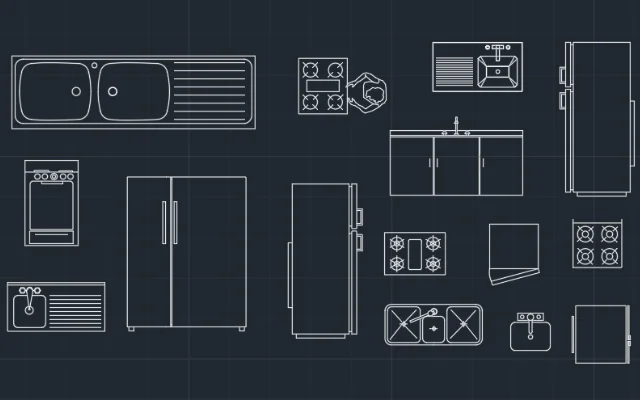 Imagen de bloques de cocina