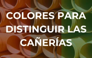 Colores de las cañerías en los planos de instalaciones sanitarias