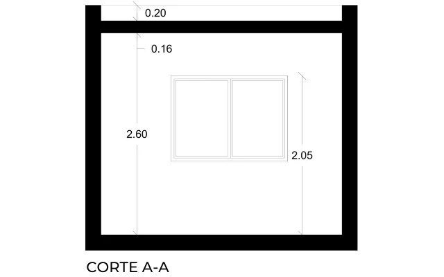 Imagen de un plano de corte simple