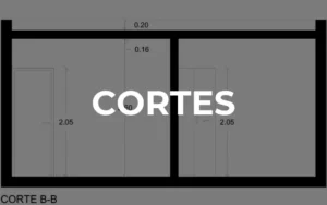 Cortes en arquitectura: Qué son, para que sirven y ejemplos de planos