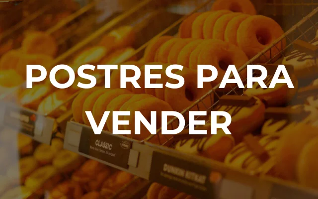 POSTRES PARA VENDER - Imagen destacada