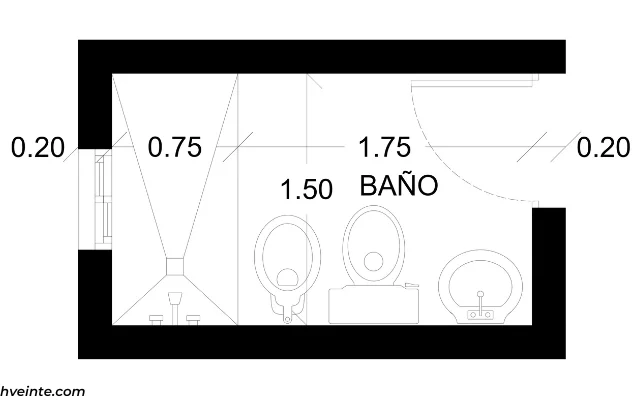 Plano de baño