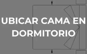 Como ubicar la cama en un dormitorio (habitación)